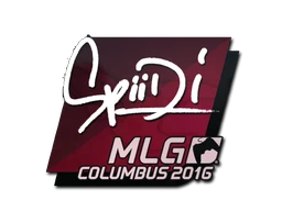 Spiidi | MLG Columbus 2016 sticker