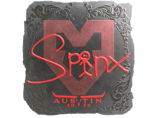 Spinx (Foil) | Austin 2025 sticker
