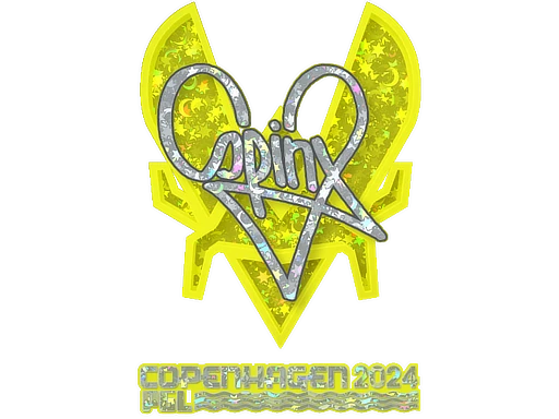 Spinx (Glitter) | Copenhagen 2024 sticker