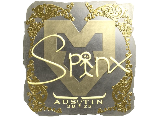 Spinx (Gold) | Austin 2025 sticker