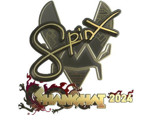 Spinx (Gold) | Shanghai 2024 sticker