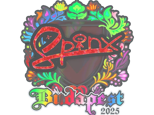 Spinx (Holo) | Budapest 2025 sticker