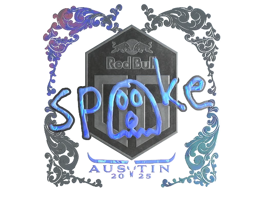 spooke (Holo) | Austin 2025 sticker
