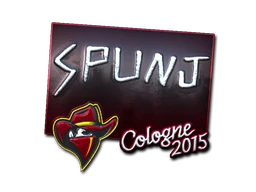 SPUNJ (Foil) | Cologne 2015 sticker