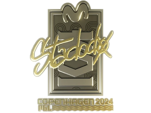 stadodo (Gold) | Copenhagen 2024 sticker