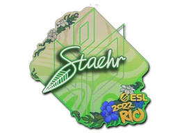 Staehr | Rio 2022 sticker