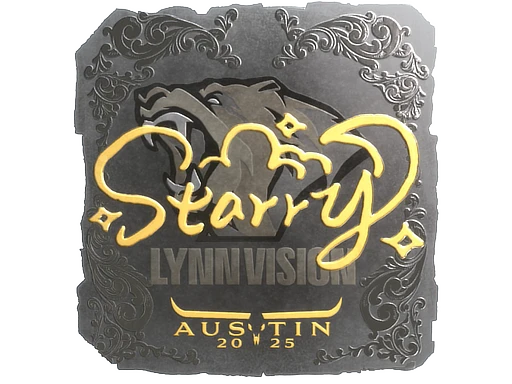 Starry (Foil) | Austin 2025 sticker