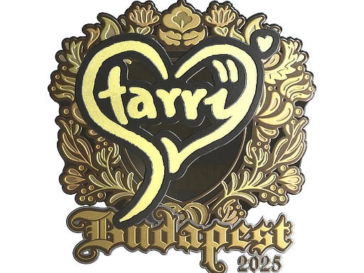 Starry (Gold) | Budapest 2025 sticker