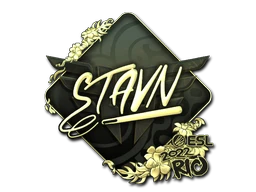 stavn (Gold) | Rio 2022 sticker