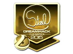 steel (Gold) | Cluj-Napoca 2015 sticker