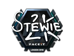 Stewie2K (Foil) | London 2018 sticker