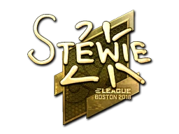 Stewie2K (Gold) | Boston 2018 sticker