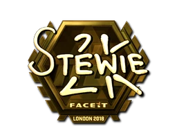 Stewie2K (Gold) | London 2018 sticker