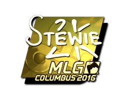 Stewie2K (Gold) | MLG Columbus 2016 sticker