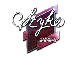 STYKO (Foil) | Boston 2018 sticker