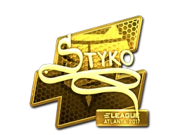 STYKO (Gold) | Atlanta 2017 sticker