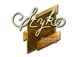 STYKO (Gold) | Boston 2018 sticker