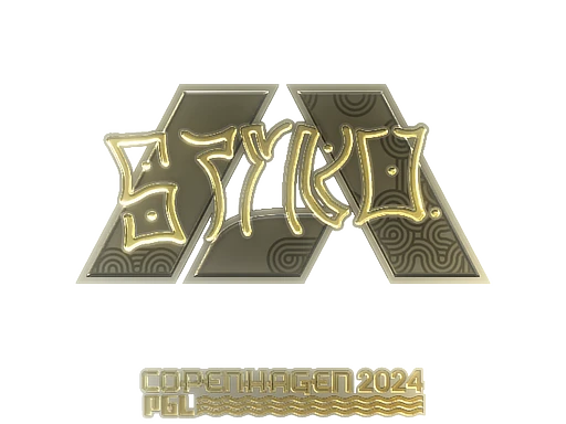 STYKO (Gold) | Copenhagen 2024 sticker