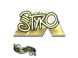 STYKO (Gold) | Paris 2023 sticker