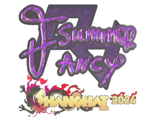 Summer (Glitter) | Shanghai 2024 sticker