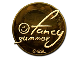 Summer (Gold) | Katowice 2019 sticker