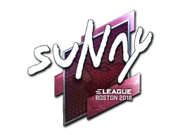 suNny (Foil) | Boston 2018 sticker