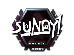 suNny (Foil) | London 2018 sticker