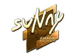 suNny (Gold) | Boston 2018 sticker