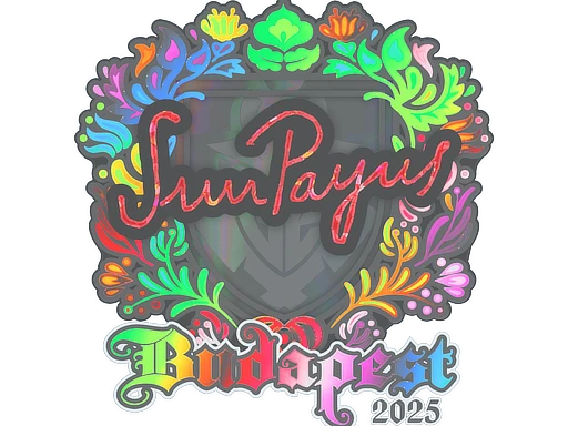 SunPayus (Holo) | Budapest 2025 sticker