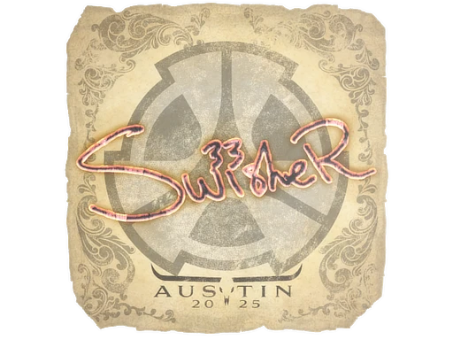 Swisher | Austin 2025 sticker