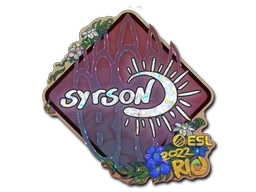 syrsoN (Glitter) | Rio 2022 sticker