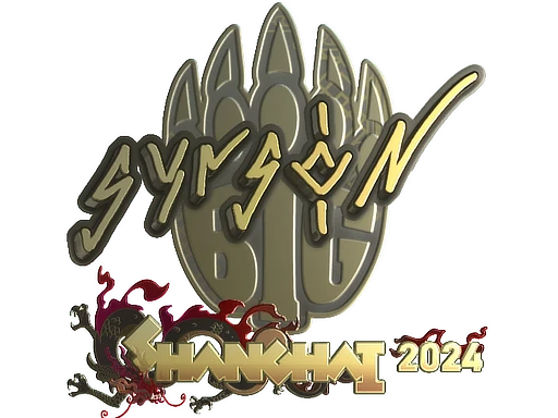 syrsoN (Gold) | Shanghai 2024 sticker
