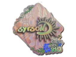 syrsoN (Holo) | Rio 2022 sticker