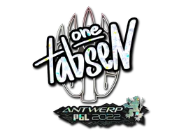 tabseN (Glitter) | Antwerp 2022 sticker
