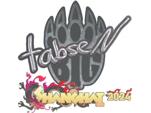 tabseN (Glitter) | Shanghai 2024 sticker