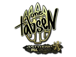 tabseN (Gold) | Antwerp 2022 sticker