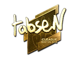 tabseN (Gold) | Boston 2018 sticker