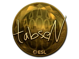 tabseN (Gold) | Katowice 2019 sticker