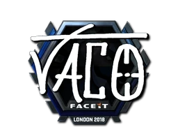 TACO (Foil) | London 2018 sticker