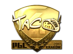 TACO (Gold) | Krakow 2017 sticker