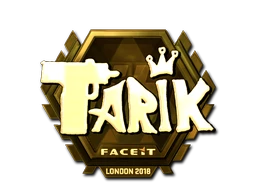 tarik (Gold) | London 2018 sticker