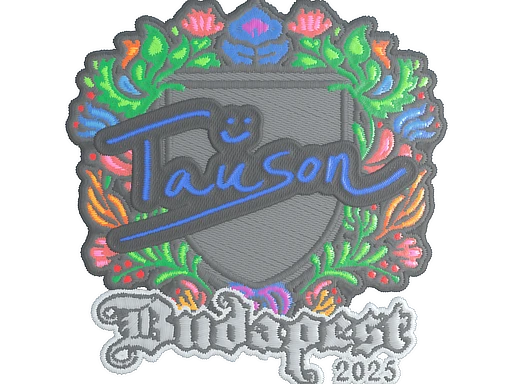 Tauson (Embroidered) | Budapest 2025 sticker