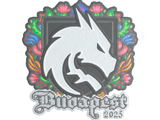 Team Spirit (Embroidered) | Budapest 2025 sticker