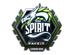 Team Spirit (Foil) | London 2018 sticker