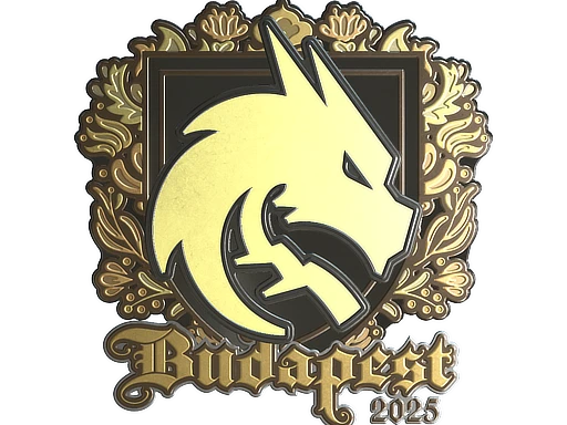 Team Spirit (Gold) | Budapest 2025 sticker