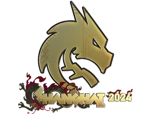 Team Spirit (Gold) | Shanghai 2024 sticker