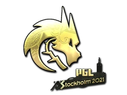 Team Spirit (Gold) | Stockholm 2021 sticker