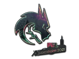 Team Spirit (Holo) | Stockholm 2021 sticker