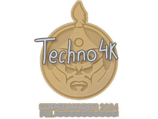 Techno4K | Copenhagen 2024 sticker
