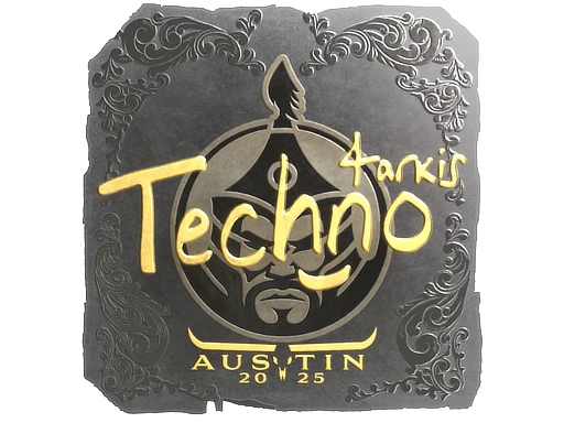 Techno4K (Foil) | Austin 2025 sticker